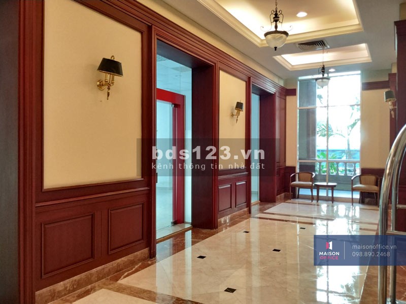 Cho thuê văn phòng The Manor Bình Thạnh, DT 360m2 tầng 1