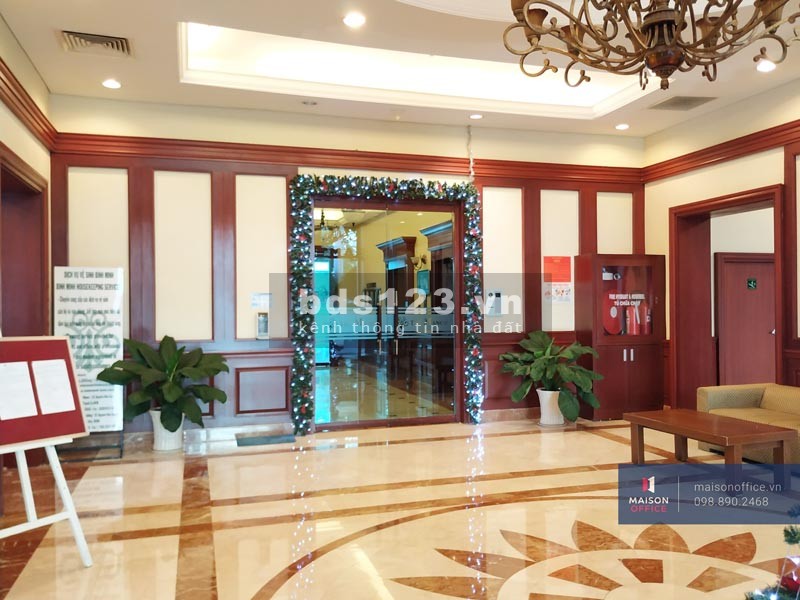 Cho thuê văn phòng The Manor Bình Thạnh, DT 360m2 tầng 1
