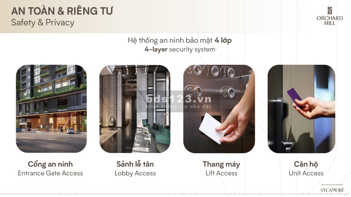 CapitaLand GĐ1 Booking 100tr/căn Orchard Hill Bình Dương. Giá chỉ 48tr/m2,1PN full nội thất cao cấp