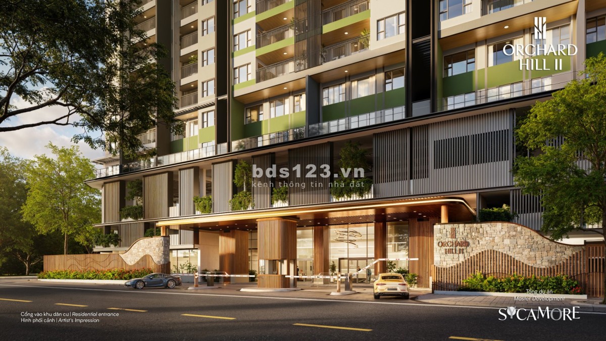 CapitaLand GĐ1 Booking 100tr/căn Orchard Hill Bình Dương. Giá chỉ 48tr/m2,1PN full nội thất cao cấp