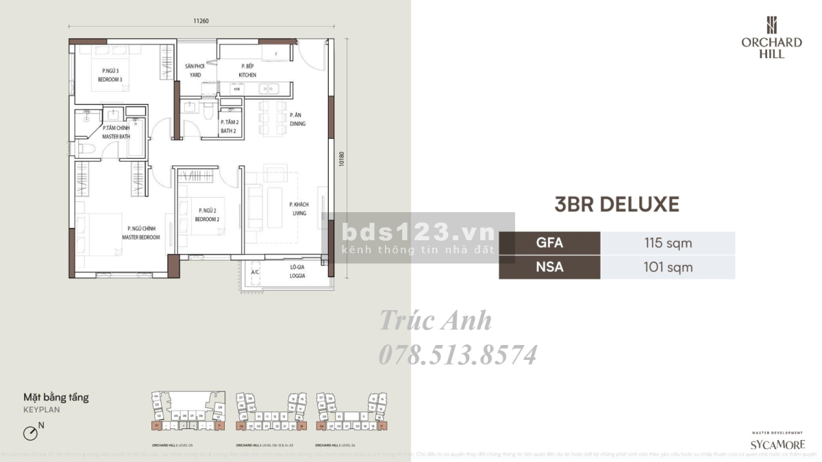 CHỈ TỪ 48 TRIỆU/M2 SỞ HỮU CĂN HỘ ĐẲNG CẤP SYCAMORE CAPITALAND TẠI TRUNG TÂM BÌNH DƯƠNG