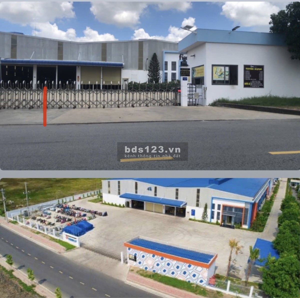 Cho thuê, bán kho xưởng diện tích lớn cụm/KCN ven TPHCM