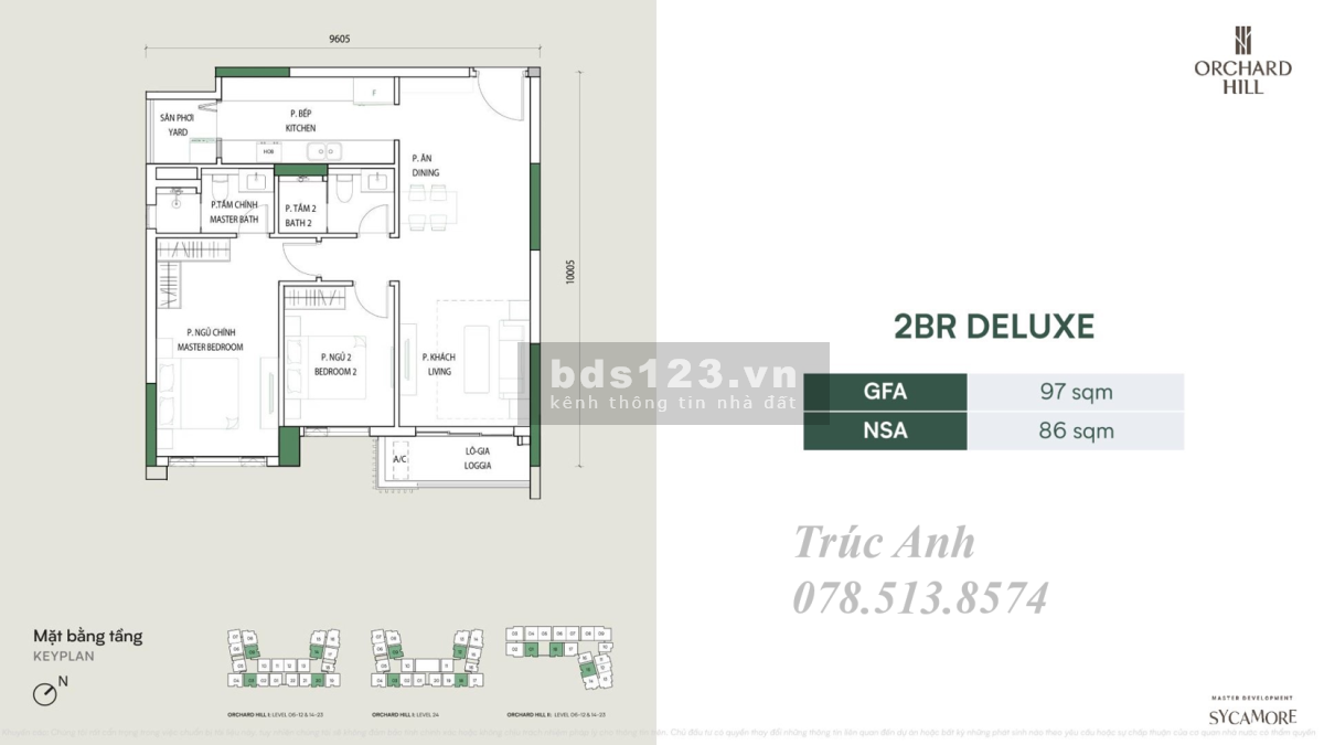 CĂN HỘ 2PN 3TỶ9 TẠI TT TPM BÌNH DUONG