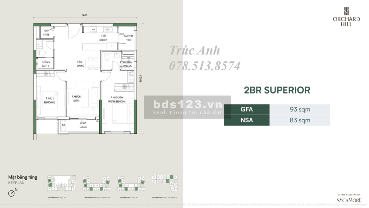 CĂN HỘ 2PN 3TỶ9 TẠI TT TPM BÌNH DUONG