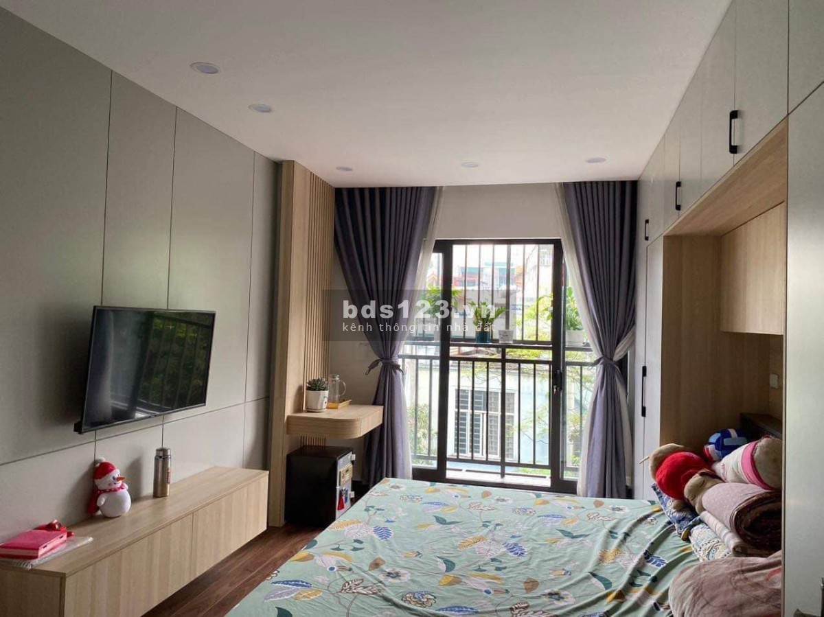 NHÀ 5 TẦNG CỰC CHẤT, TÂN MAI, Ô TÔ ĐẬU SÁT NHÀ, CĂN GÓC 2 MẶT THOÁNG, GIÁ 5,8 TỶ