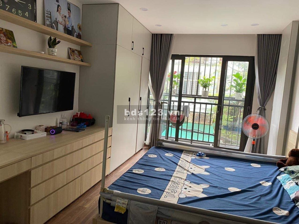 NHÀ 5 TẦNG CỰC CHẤT, TÂN MAI, Ô TÔ ĐẬU SÁT NHÀ, CĂN GÓC 2 MẶT THOÁNG, GIÁ 5,8 TỶ
