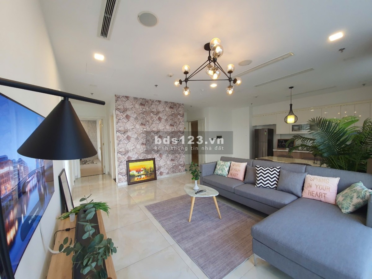 CHO THUÊ 3PN VINHOMES GOLDEN RIVER (BASON), GIÁ THẬT 48TR, VIEW VÒNG CUNG ĐẸP NHẤT THÁP AQUA 2