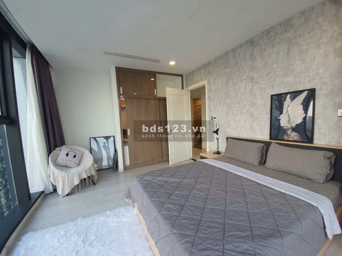 CHO THUÊ 3PN VINHOMES GOLDEN RIVER (BASON), GIÁ THẬT 48TR, VIEW VÒNG CUNG ĐẸP NHẤT THÁP AQUA 2