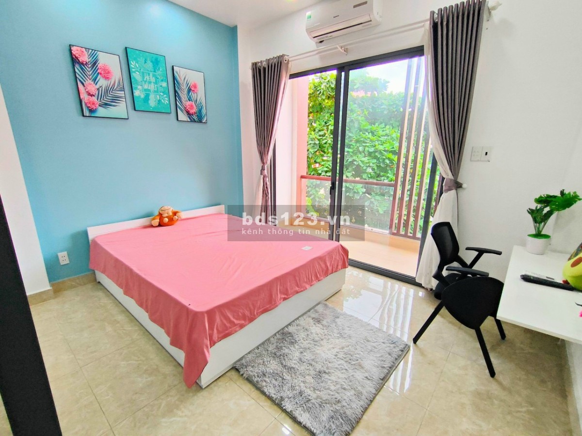 Căn hộ rộng đẹp, Ban công tại Đa Kao, Quận 1 (gần Cầu Bông, vòng xoay Điện Biên Phủ)