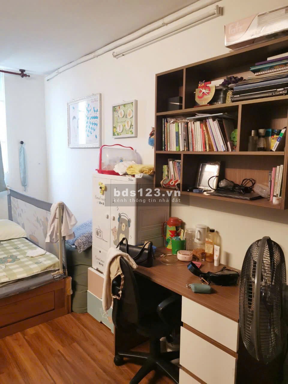 Chung cư 21/12 Lê Trực, P7, Bình Thạnh: 81m2,2p ngủ, 2wc, NT, 12tr