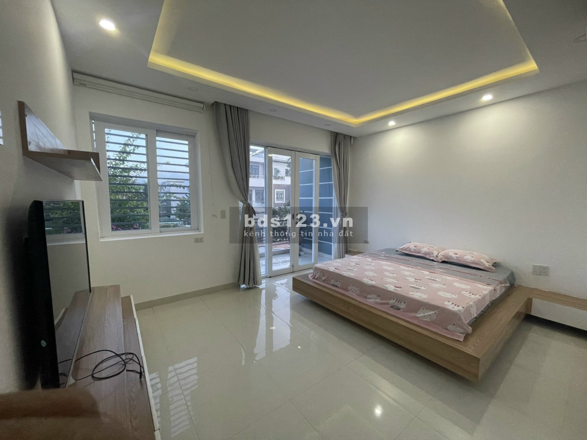 Cho thuê nhà Nguyên Căn khu đô Thị Mỹ Gia gói 2 Tp Nha Trang. Nhà full nội thất đường oto 16m.