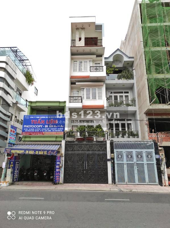 Nhà 5 Tầng, Ngang 4x20, Mặt Tiền P.9 - Phú Nhuận Sát Phan Đăng Lưu, Phan Đình Phùng.