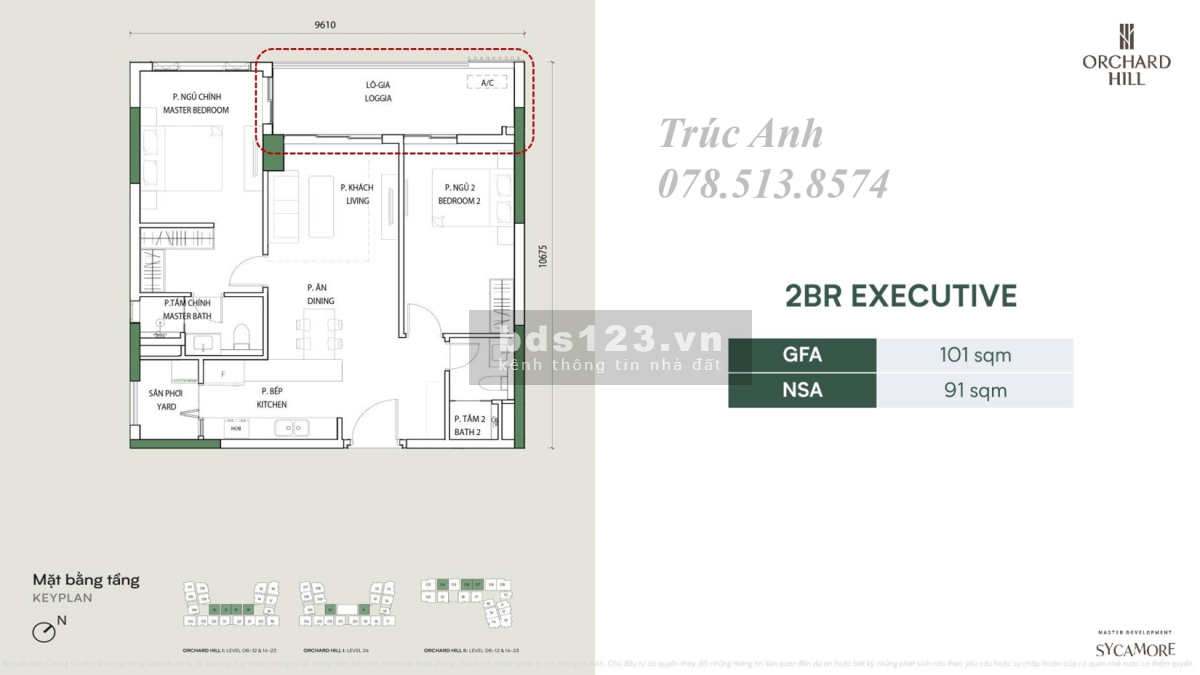 CHỈ 930TR SỞ HỮU CĂN HỘ 2PN ĐẲNG CẤP SYCAMORE CAPITALAND TẠI TT TPM BÌNH DƯƠNG