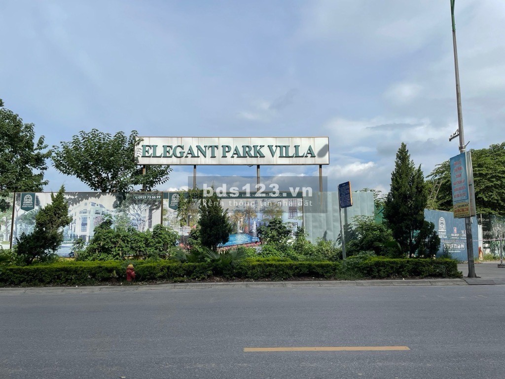 Biệt Thự Nhà Vườn Elegant Park Villa Thạch Bàn. 375M x 4T, Lô Góc, Đầu Hồi 3 Mặt Tiền. Giá 100 Tỷ