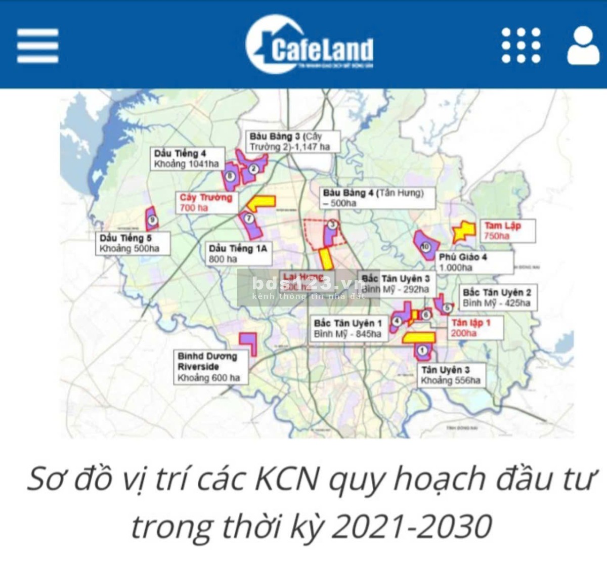 Đất CLN Chính Chủ giáp KCN tại Long Hòa, Dầu Tiếng, Bình Dương