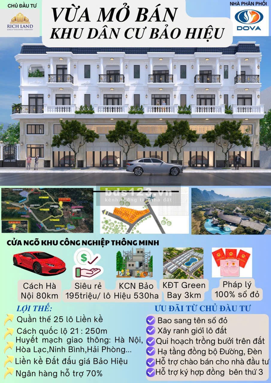 Cơ hội sở hữu, đầu tư Đất nền giá chỉ từ 2XXtr - 5XXtr tại Bảo Hiệu, Yên Thủy, Hòa Bình