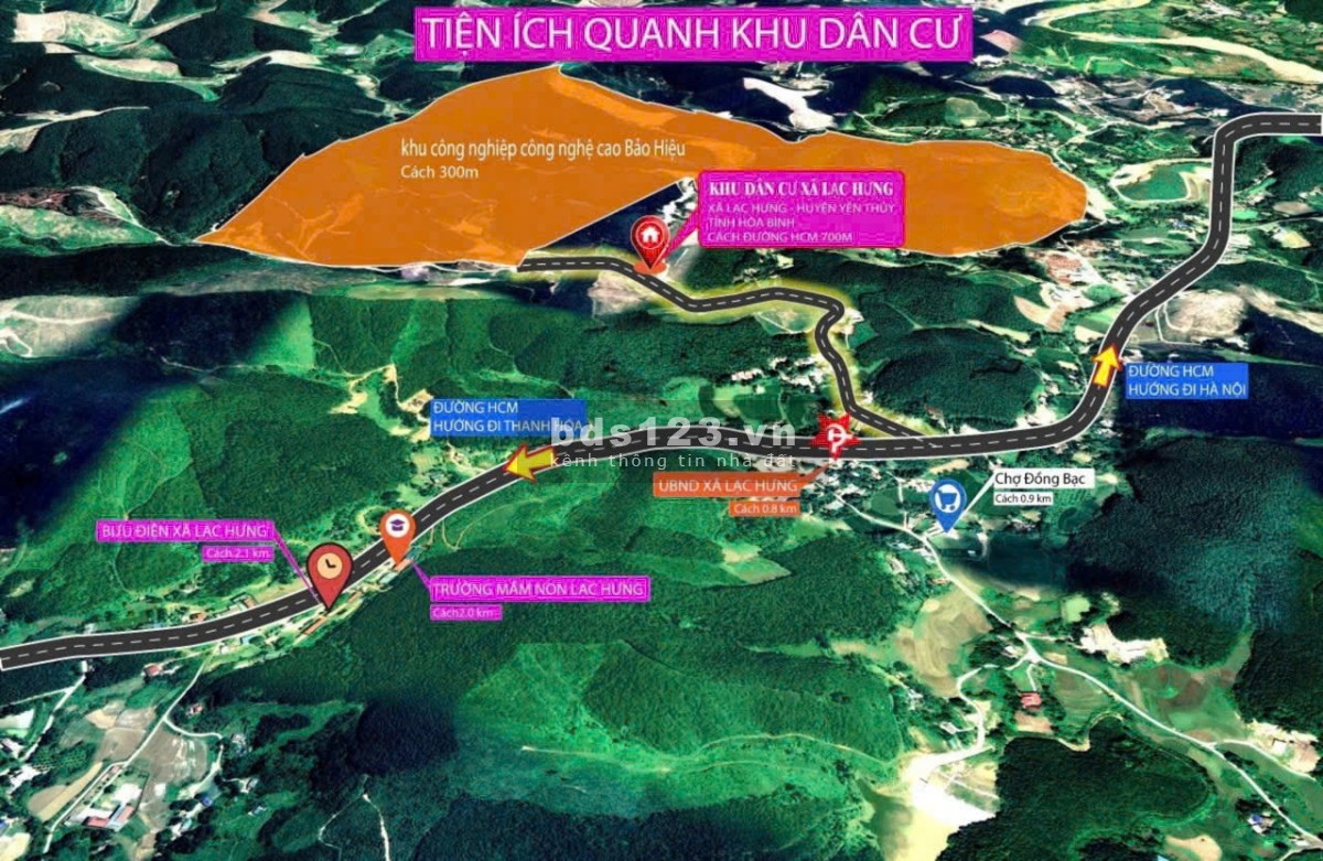 Cơ hội sở hữu, đầu tư Đất nền giá chỉ từ 125tr - 145tr tại Lạc Hưng, Bảo Hiệu, Yên Thủy