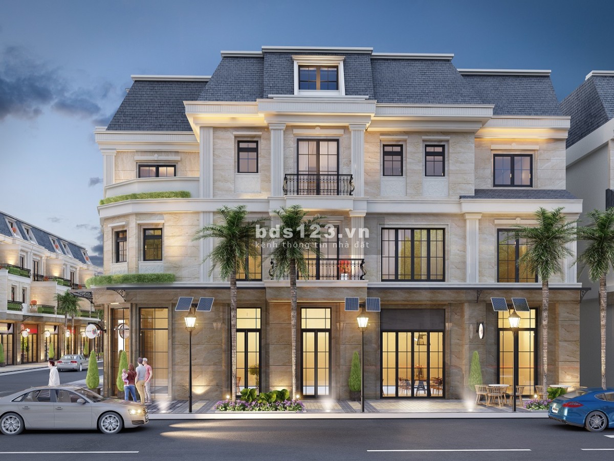 Sập hầm căn góc Shophouse Regal Pavillon sẵn sổ giá giảm 3 tỷ - vị trí trung tâm tiện kinh doanh