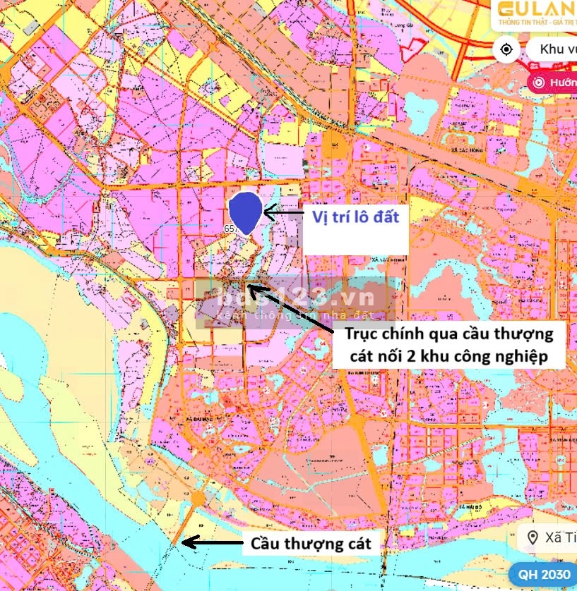 Chính chủ bán đất sau học viện tài chính giá 30tr/m2