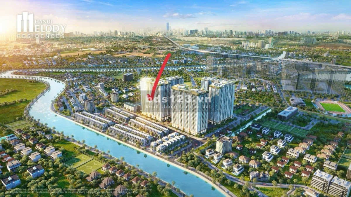 CHÍNH CHỦ CẦN BÁN CĂN HỘ TẦNG 9, 2 NGỦ DỰ ÁN Melody Residences 95m2