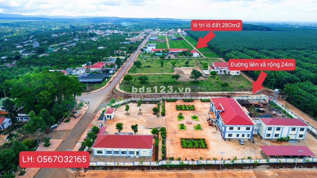 Chính chủ gửi bán vài lô đất ở Khu dân cư Phú Lộc Krông Năng Đắk Lắk GIÁ RẺ