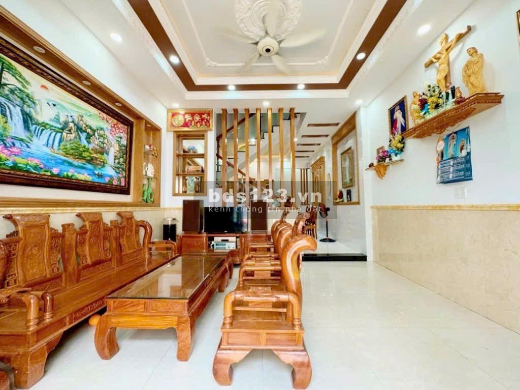 GÒ XOÀI - 4 TẦNG BTCT - 60M2 - NGANG 5M LỚN - LÊ VĂN QUỚI - GIÁP TÂN PHÚ - HẺM XE TẢI