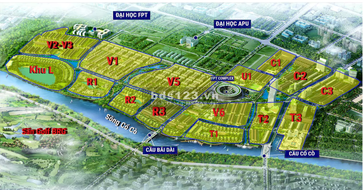 Bán đất nền thuộc dự án FPT Đằ Nẵng và FPT Plaza