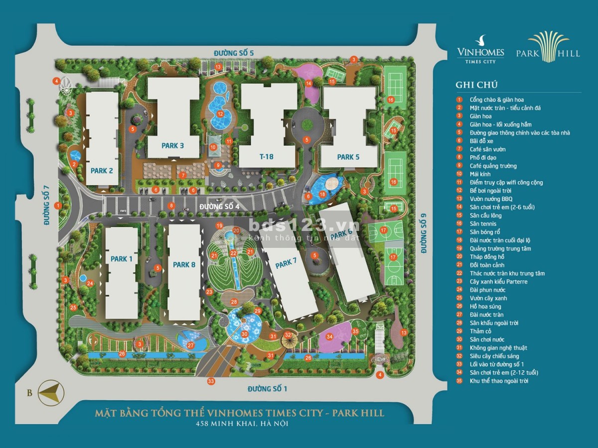 Bán căn hộ 3 ngủ góc Park 5 kđt Time City, hoàn thiện full đồ đẹp tại Hà Nội (0985941715)
