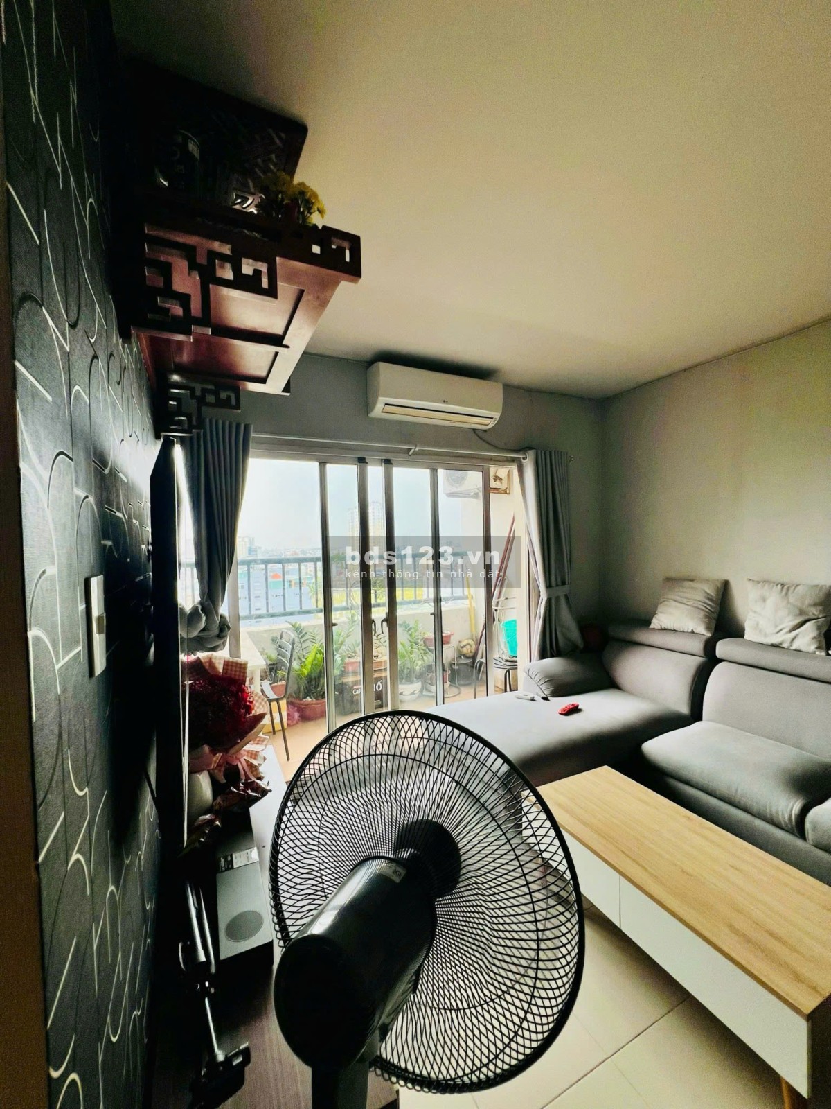 Chung cư Phan Xích Long, Phú Nhuận: 75m2 - 2p ngủ, 2wc, Đủ NT, 13tr/tháng