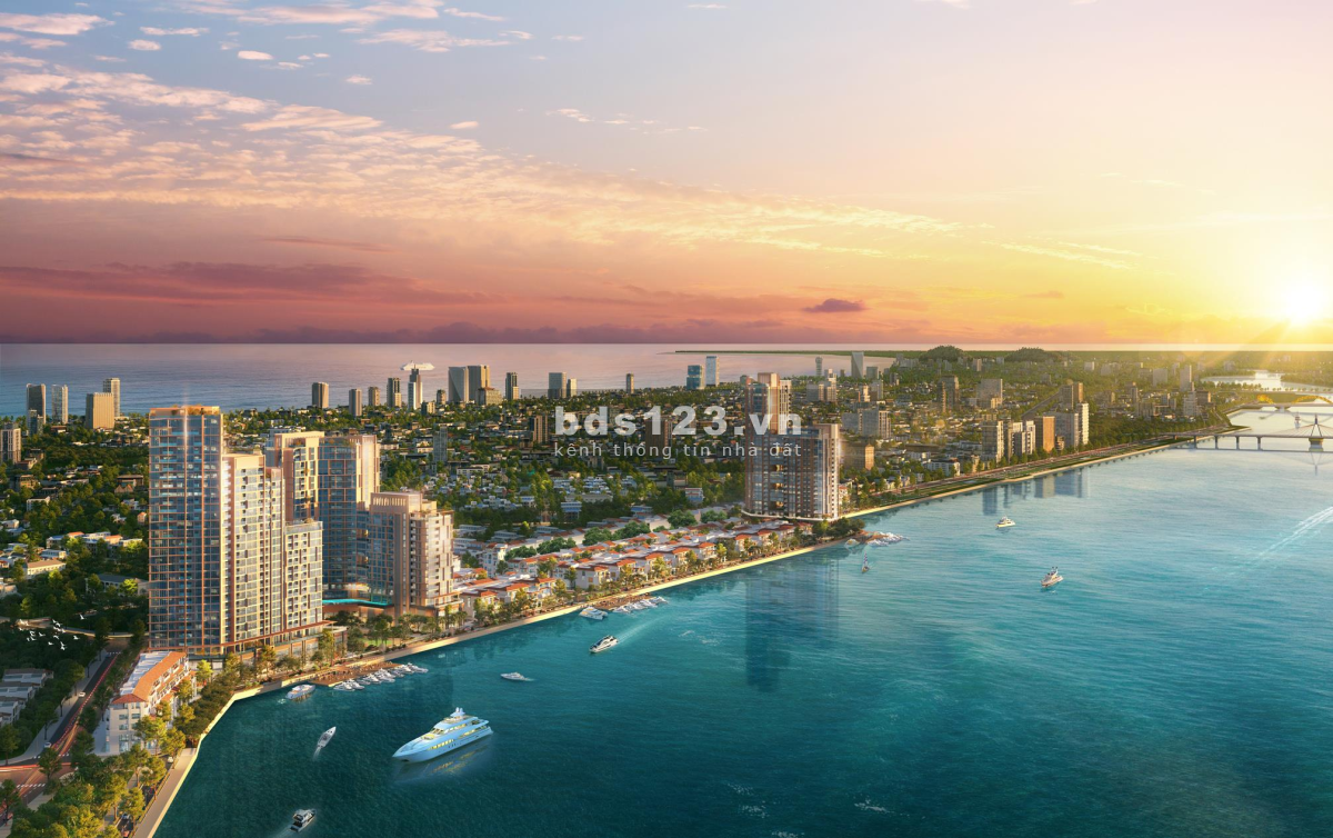 Mở bán SHOPHOUSE 5 tầng (Sun Symphony) mặt tiền Trần Hưng Đạo, vị trí vàng đắc địa