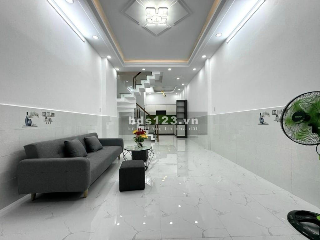 NHÀ ĐÚC 3 TẤM MỚI TINH - HẺM ĐẸP THÔNG - SỔ NỞ HẬU HOÀN CÔNG ĐỦ