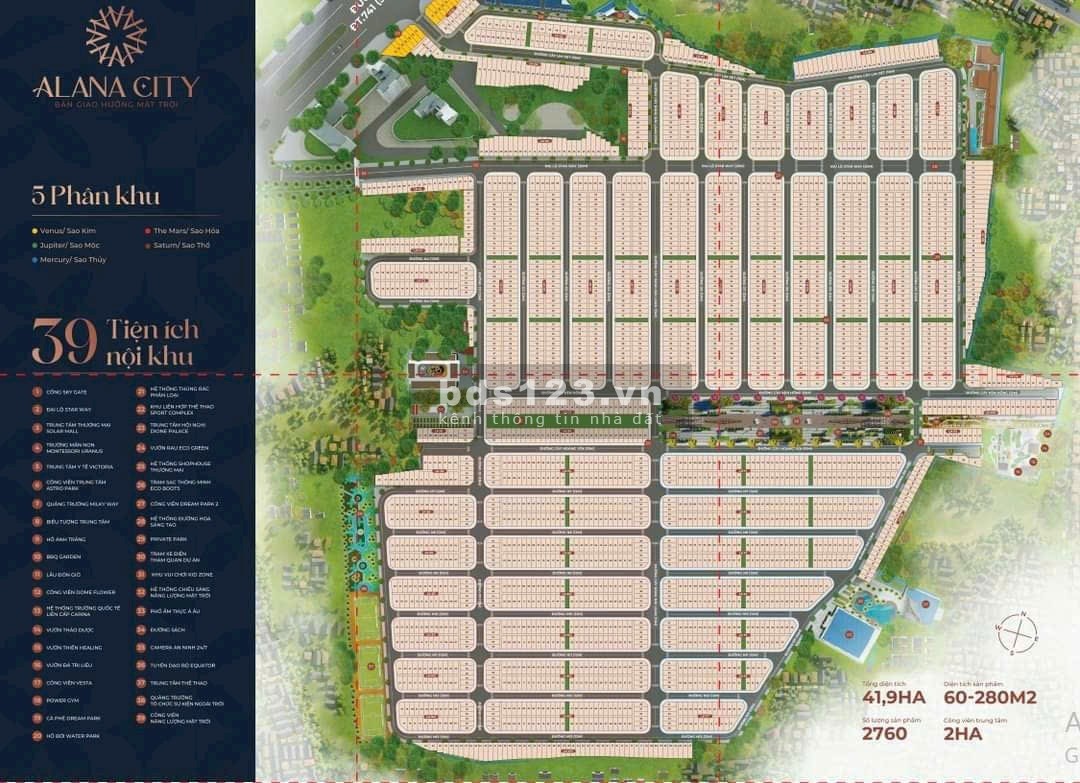 ALANA CITY - Một bước chân ngàn tiện ích. Nhận giữ chỗ 30tr vị trí đẹp nhất dự án
