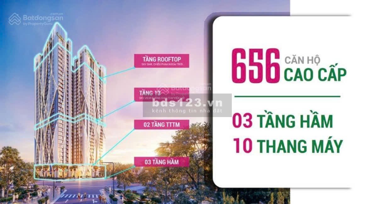 Còn duy nhất căn 2 ngủ giá rẻ nhất chung cư The Fibonan