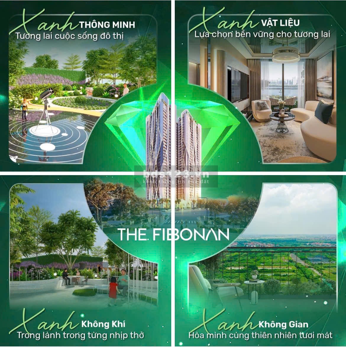 Còn duy nhất căn 2 ngủ giá rẻ nhất chung cư The Fibonan