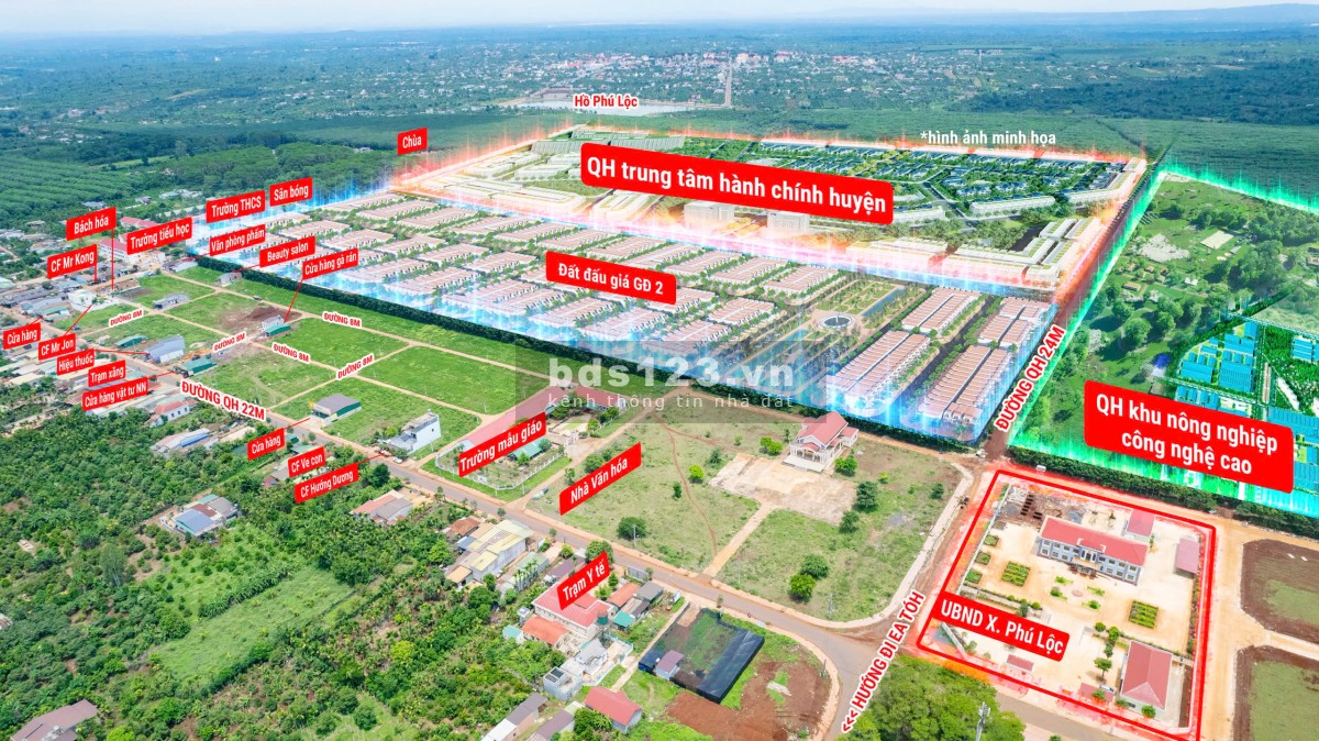 Chính chủ cần bán gấp lô đất tại kdc Phú Lộc, huyện Krong Năng, Đắk Lắk