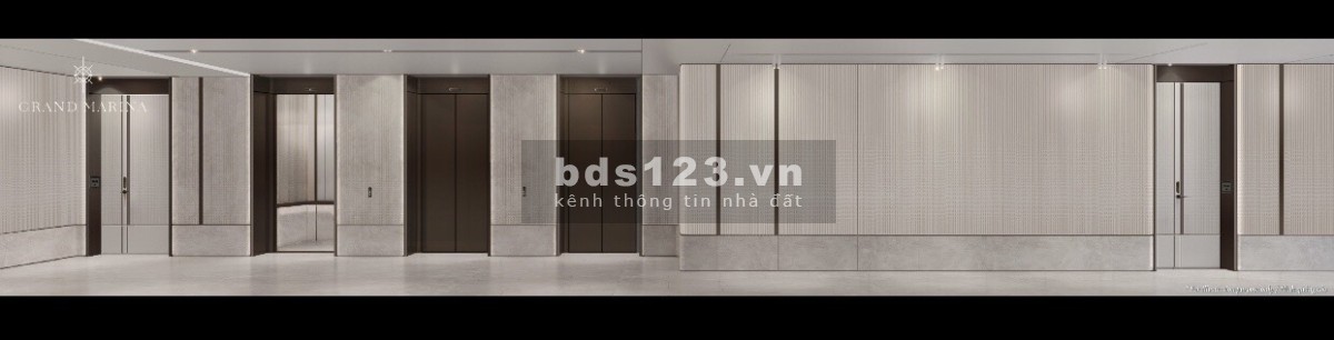 Bán chung cư Grand Marina 2bed2bath đã có sổ hồng, hỗ trợ vay 100% căn hộ, chiết khấu 5%