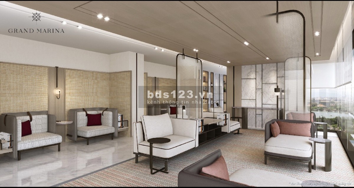 Bán chung cư Grand Marina 2bed2bath đã có sổ hồng, hỗ trợ vay 100% căn hộ, chiết khấu 5%