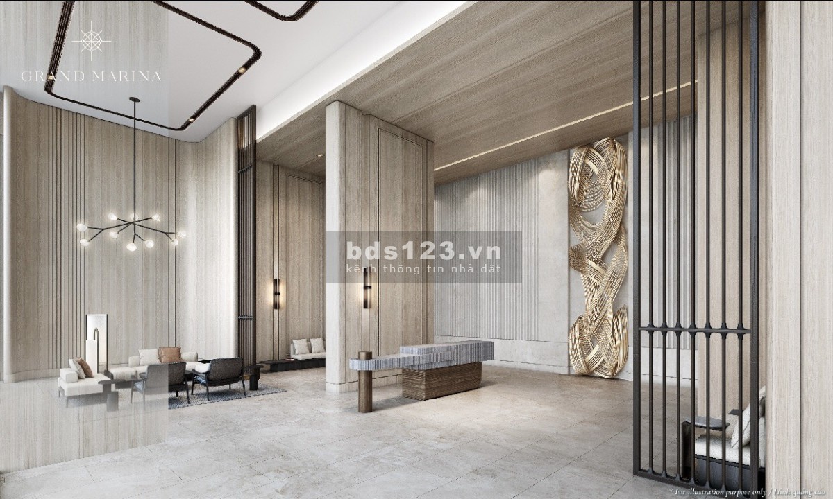Bán chung cư Grand Marina 2bed2bath đã có sổ hồng, hỗ trợ vay 100% căn hộ, chiết khấu 5%