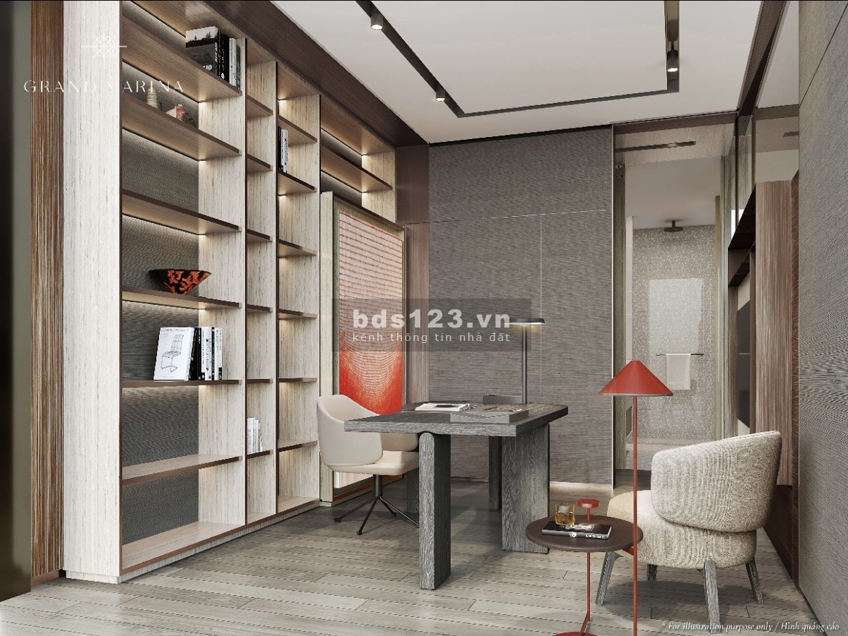 Bán chung cư Grand Marina 2bed2bath đã có sổ hồng, hỗ trợ vay 100% căn hộ, chiết khấu 5%