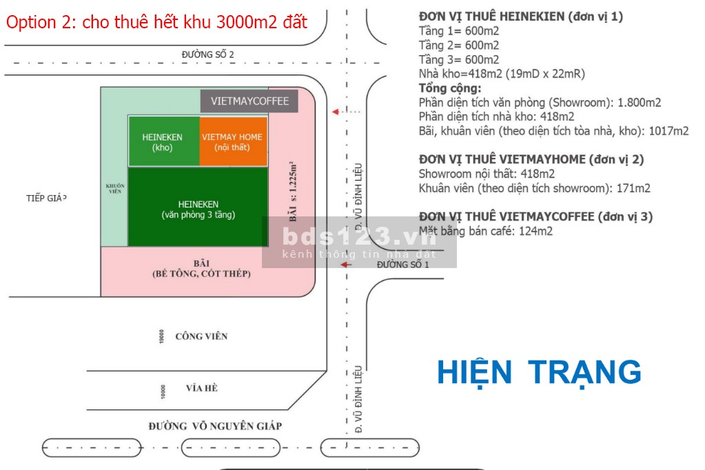 Chính chủ cho thuê tòa nhà 3 tầng, mặt bằng trưng bày, nhà kho, quán cafe tại Cần Thơ
