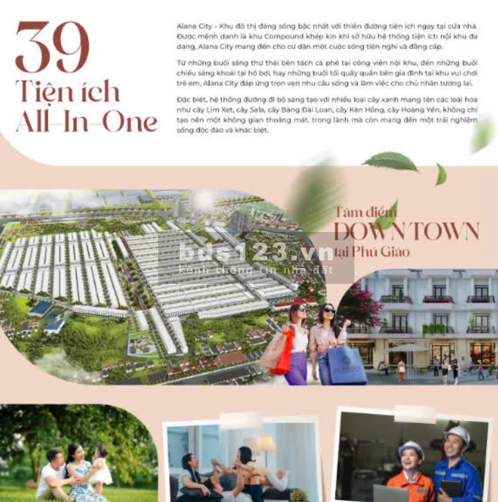 Alana City - Bản giao hưởng mặt trời-Đầu tư siêu hời với 30tr giữ vị trí đẹp nhất Dự án
