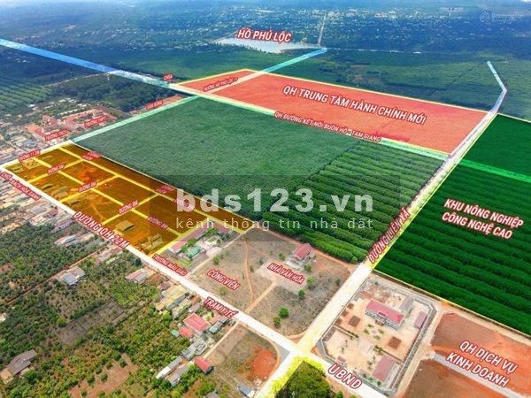 Mua đất Phú Lộc - Chiết khấu 6 chỉ vàng, vị trí đẹp, sổ đỏ sẵn