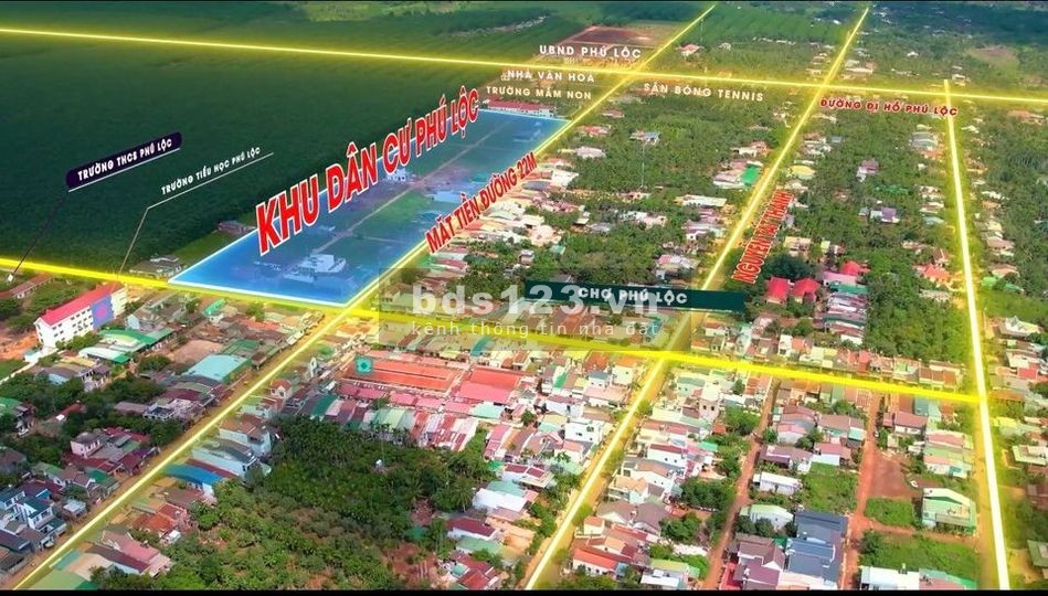 Mua đất Phú Lộc - Chiết khấu 6 chỉ vàng, vị trí đẹp, sổ đỏ sẵn