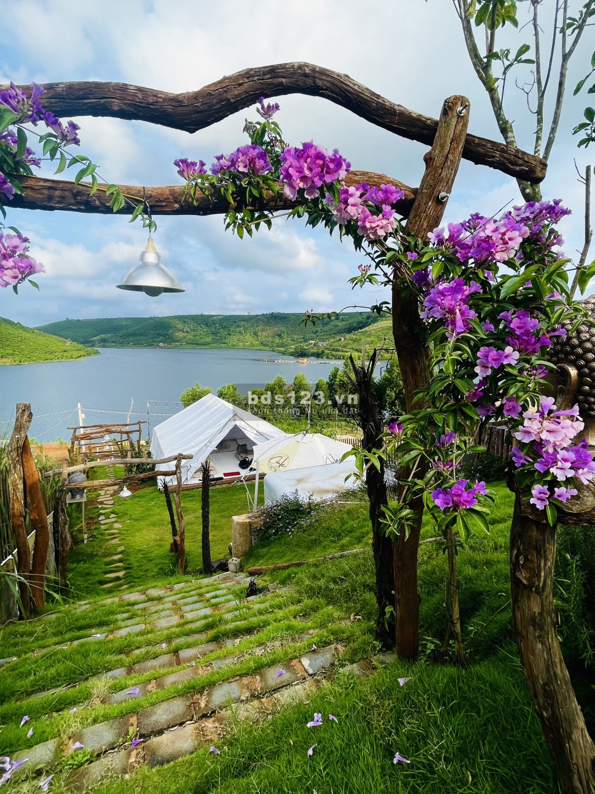 Bán homestay view Hồ Đak Long Thượng TP Bảo Lộc, đang hoạt
