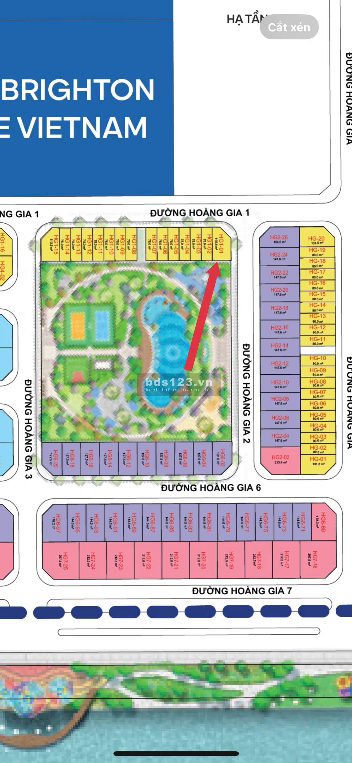 Bán liền kề góc 116m view vườn hoa, bể bơi gần hồ trung tâm Vinhomes Cổ Loa giá 45 tỷ