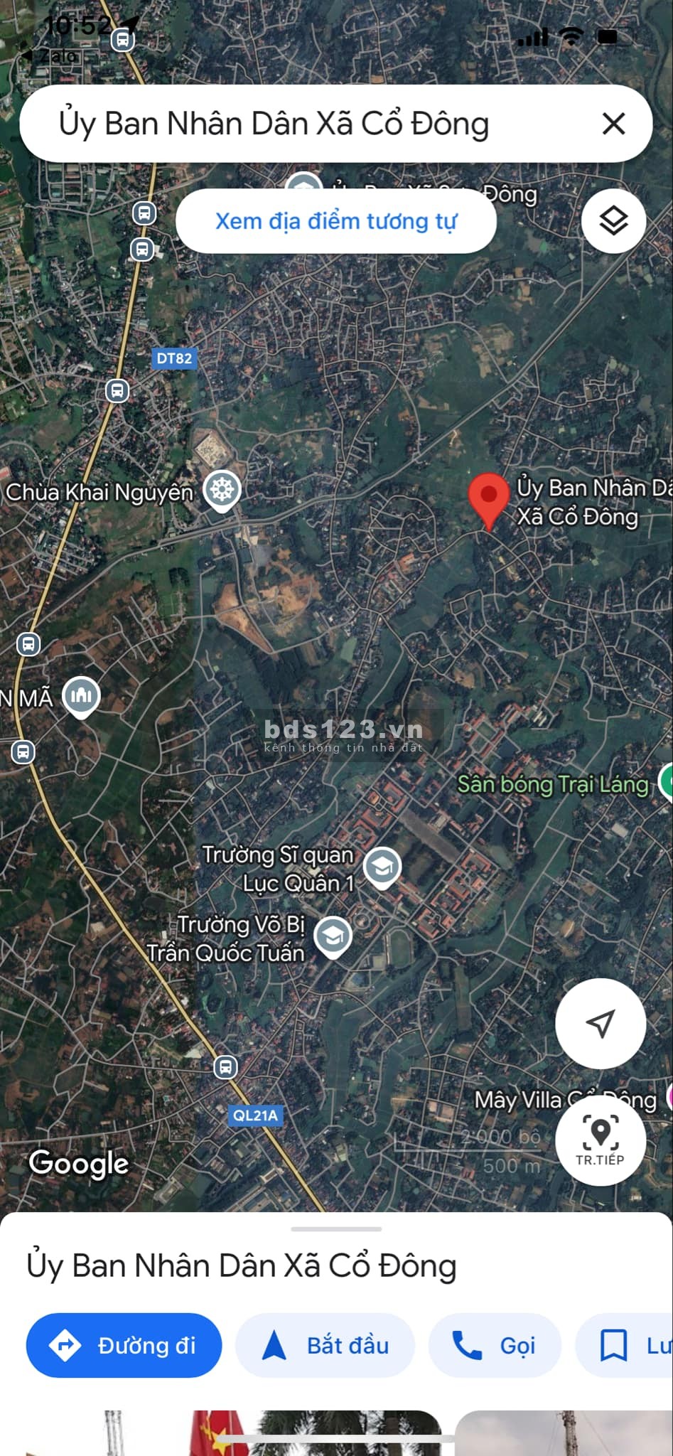 Cực hiếm, bán nhanh lô đất 108m2 mt 5m ở Cổ Đông, Sơn Tây giá nhỉnh 2 tỷ