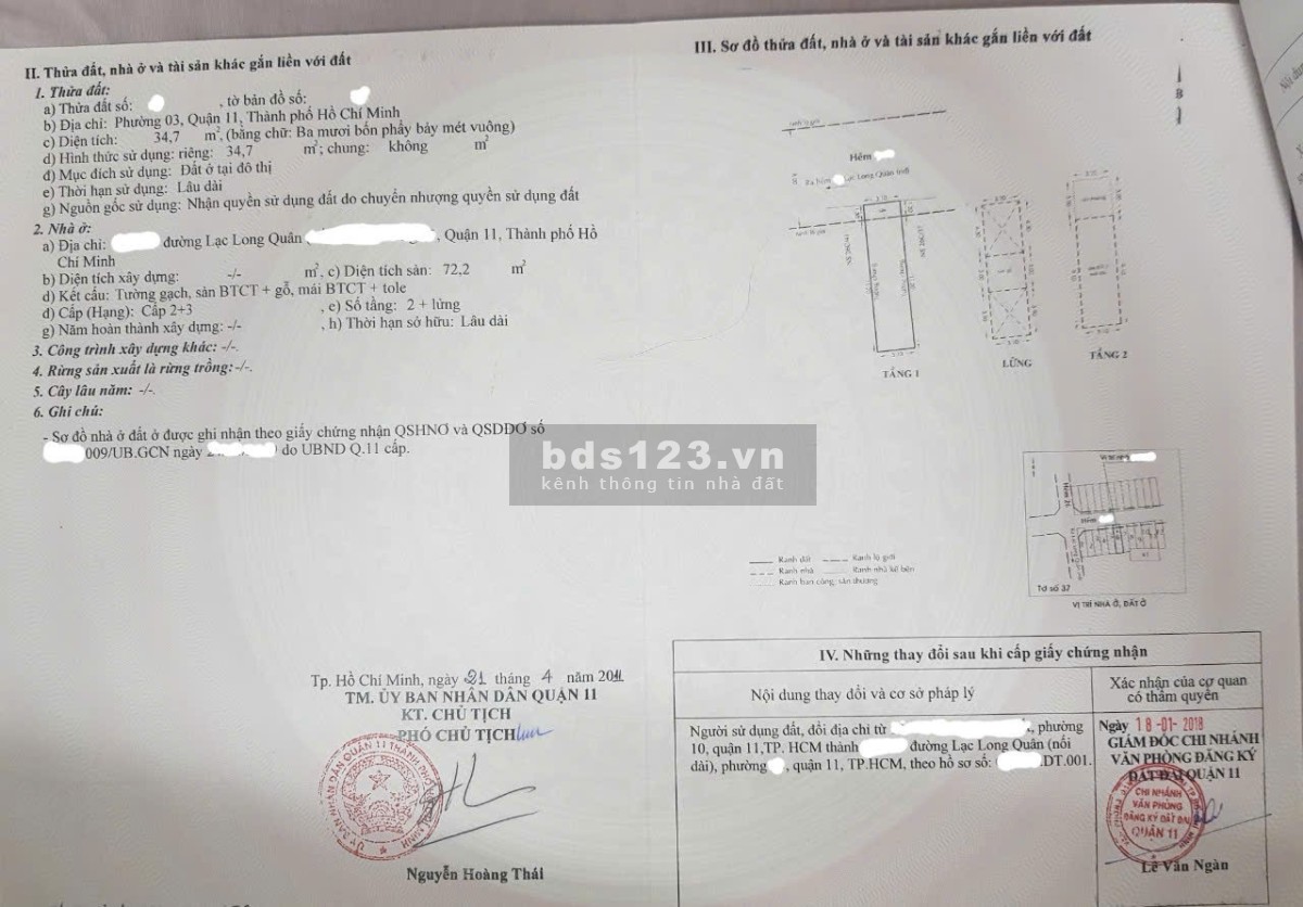 BÁN NHÀ RIÊNG P3, Q.11, HẺM THẲNG VÀ RỘNG 7M, DIỆN TÍCH NHÀ 34.7 M2, NHÀ ĐẸP, GIÁ RẺ