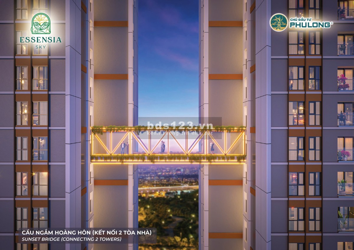 Nhận giữ chỗ 50 triệu/suất tại tháp đôi căn hộ xanh - sức khỏe ở Essensia Sky Nam Sài Gòn