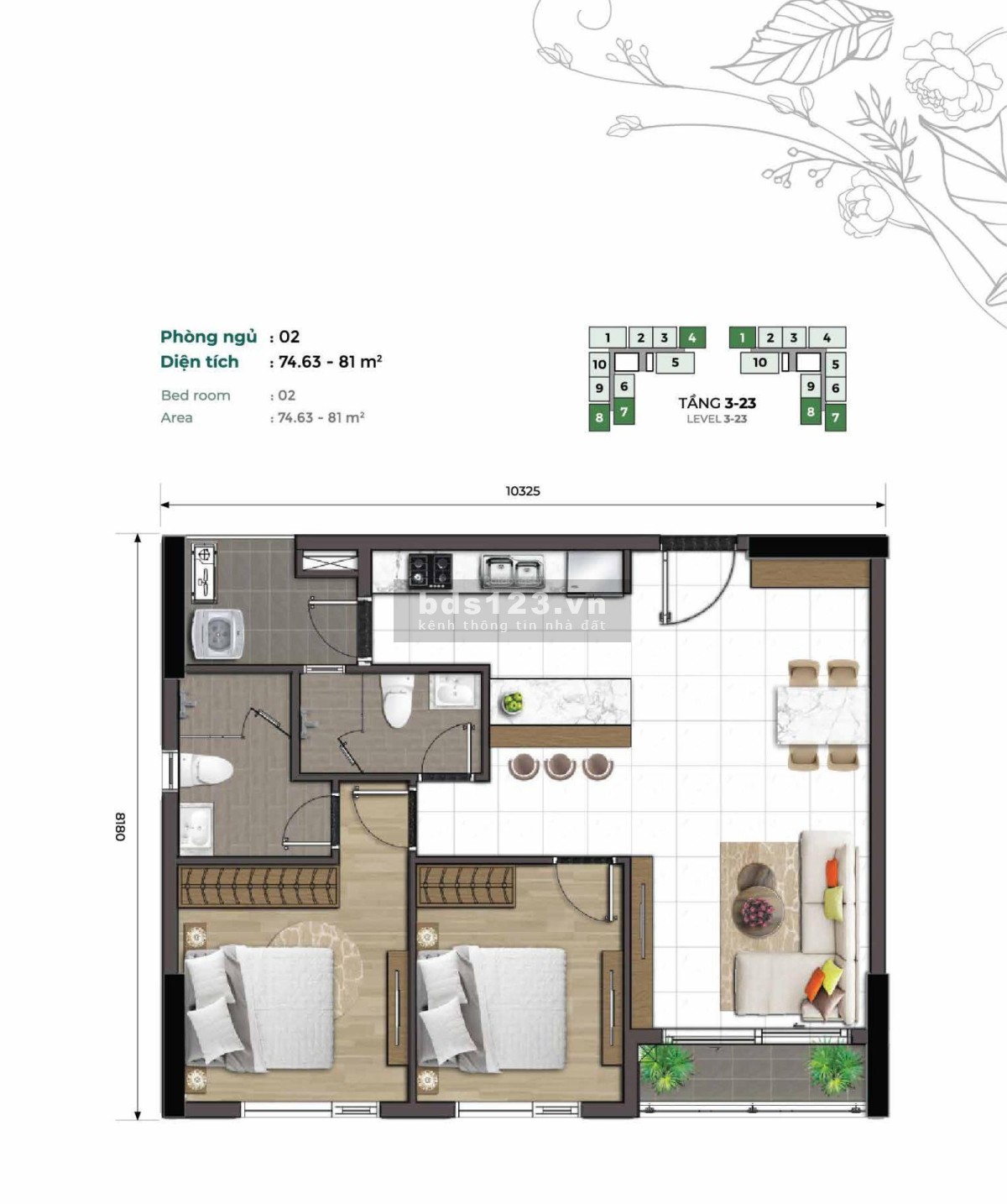 CĐT Phú Long bán Căn hộ nghỉ dưỡg Essensia Sky Phú Mỹ Hưng Nguyễn Hữu Thọ 2PN 73m2 giá 4tỷ 888726668