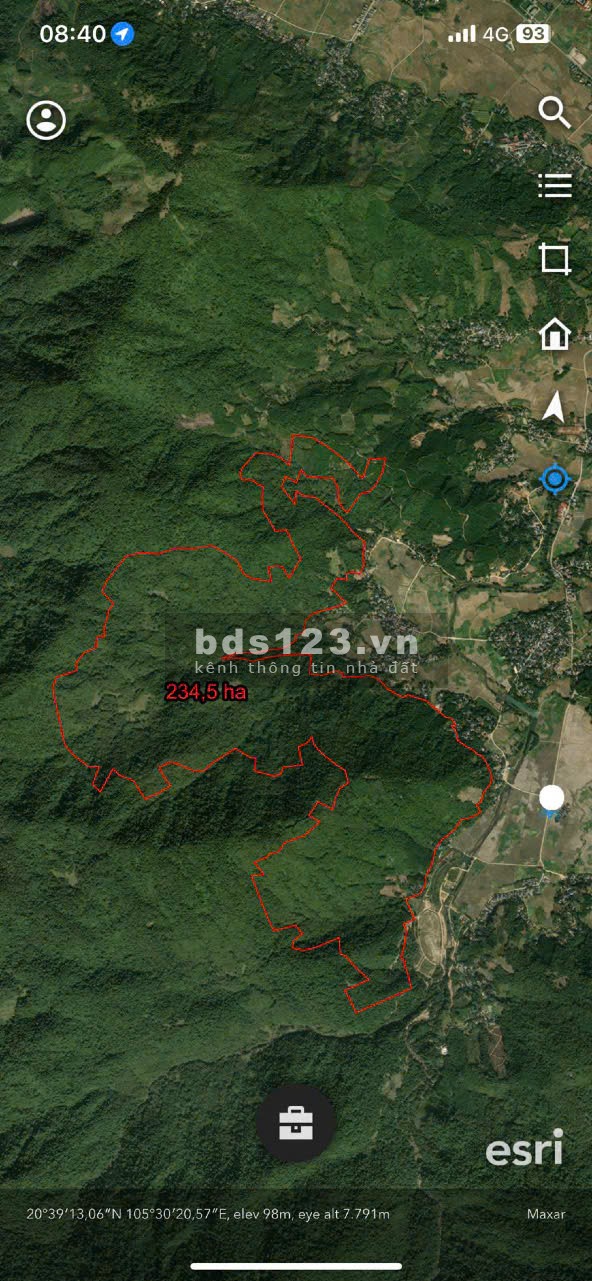 Bán đất rừng sản xuất, diện tích từ 60-200Ha. Tại Kim Bôi - Hòa Bình